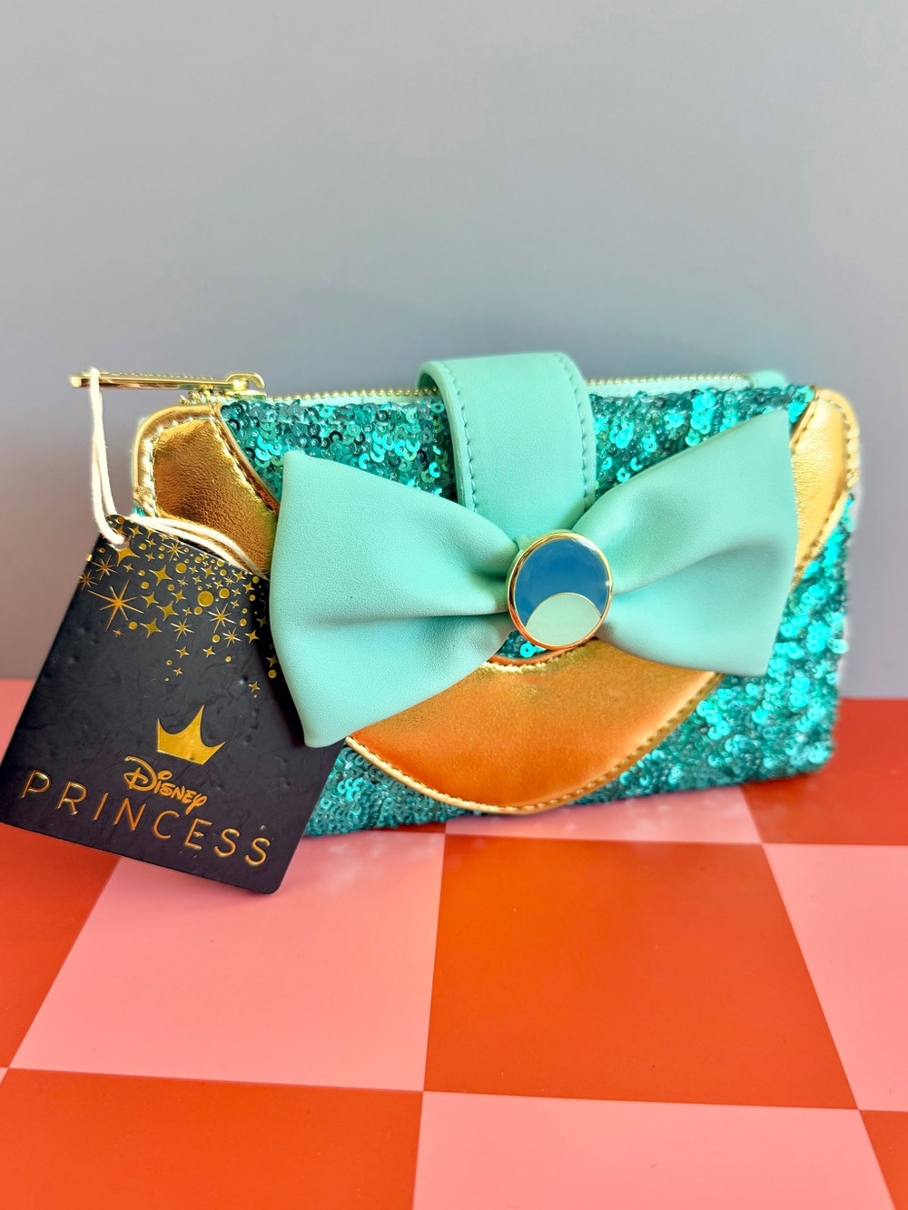 Jasmine Sequin Disney LoungeFly Wallet